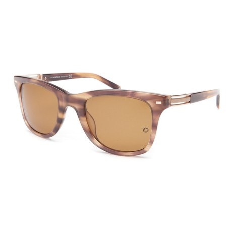 Mont Blanc Sunglasses // Dark Brown