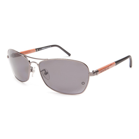 Mont Blanc Sunglasses // Dark Ruthenium