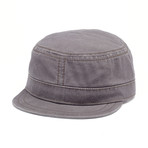 Lieutenant Dan Organic Cotton Cadet Hat // Grey (XL)