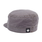 Lieutenant Dan Organic Cotton Cadet Hat // Grey (XL)