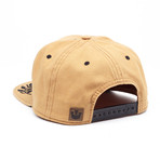 Colonel Flat Brim Baseball Cap // Tan (O/S)