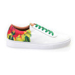 Taganga Low Top Sneaker // White + Macaw (US: 11)