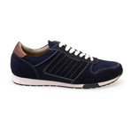 Canarias Suede Low Top Sneaker // Dark Blue (US: 11)