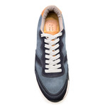 Lanzarote Low Top Sneaker // Blue + Brown (US: 10)