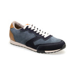 Lanzarote Low Top Sneaker // Blue + Brown (US: 10)