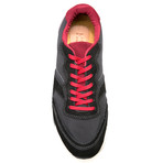 MCNDO // Mindanao Low Top Sneaker // Black + Oxblood (US: 9)