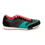 Mindanao Low Top Sneaker  // Black + Aquamarine (US: 11)