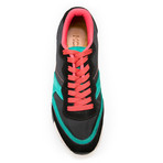 Mindanao Low Top Sneaker  // Black + Aquamarine (US: 11)