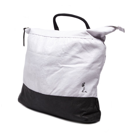 Independence Slouchy Backpack // White