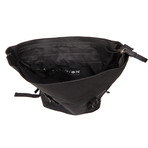 Symbol Double Strap Backpack // Black