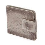 Sacred Leather Wallet // Grey