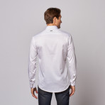 Contrast Trim Shirt // White (S)