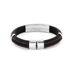 The Racer Bracelet (Brown + Black)