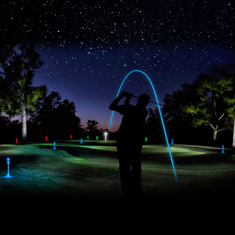 Night Golf Assortment // 12 LED Balls + 48 LED Markers
