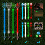 Night Golf Assortment // 48 LED Balls + 432 LED Markers