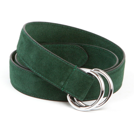 Executive D-Ring Belt // Forest Green (32")