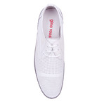 Clay Perforated Sneaker // White (Euro: 43)