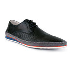 Nicholas Perforated Sneaker // Black (Euro: 44)