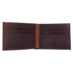 Antique Leather Bi-Fold Wallet