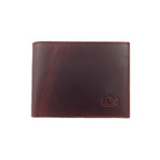Antique Leather Bi-Fold Wallet