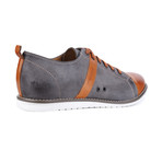 Break Cap Toe Sneaker // Grey + Cognac (Euro: 44)