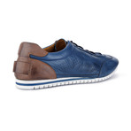 Alan Two Tone Sneaker // Blue + Brown (Euro: 41)