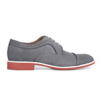 Orion Cap Toe Derby // Grey (Euro: 43)