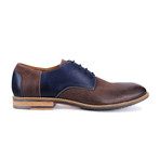 Look Two Tone Derby // Brown + Navy (Euro: 45)