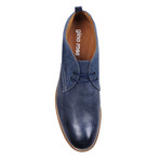 Look Canvas + Leather Chukka // Navy (Euro: 42)