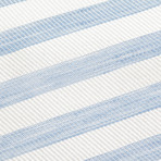 Kiton // Diagonal Stripe Silk Neck Tie // White + Blue