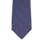 Soft Weave Silk Neck Tie // Dark Blue