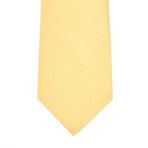 Solid Silk Neck Tie // Cantaloupe