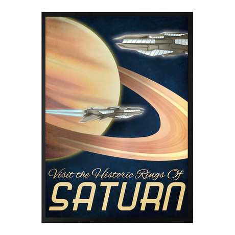 Futuristic Saturn