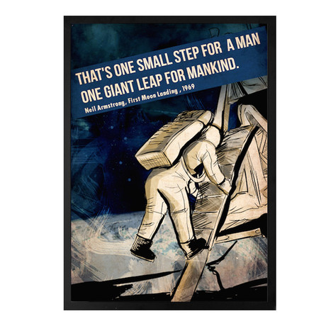 Neil Armstrong Moon Landing Quote