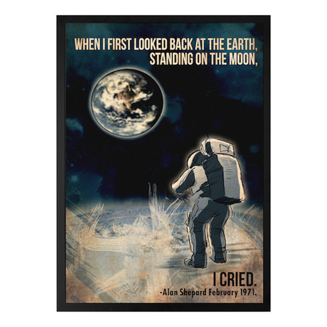 Alan Shepard Space Quote