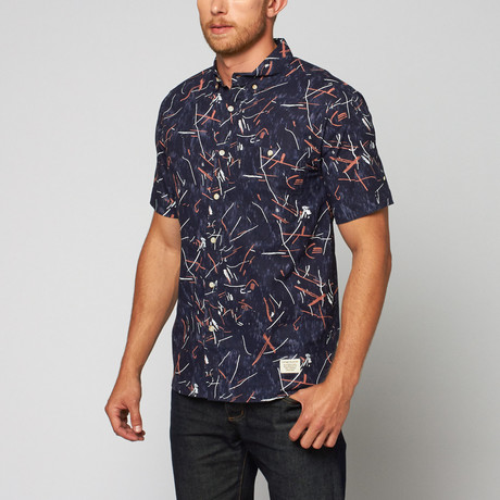 Lifetime Collective // Danza Button Down // Navy (S)