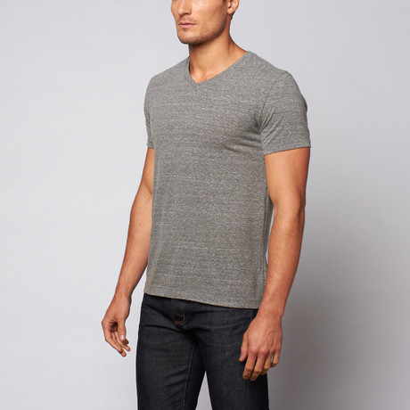 South Sea V-Neck // Heather Grey (S)