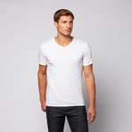 South Sea V-Neck // White (XL)