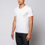 South Sea V-Neck // White (XL)