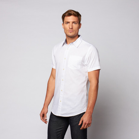 Riviera Button Up // White (S)