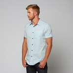 Riviera Button Up // Waterfall (M)