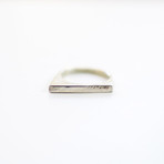 Mountain Ring II // Sterling Silver (Size 5)