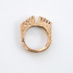 Bear Ring // Antique Bronze (Size 5)