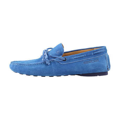Tanaka Suede Loafer // Royal Blue (Euro: 39)