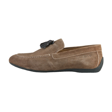 Marina Bay Suede Loafer // Taupe (Euro: 39)