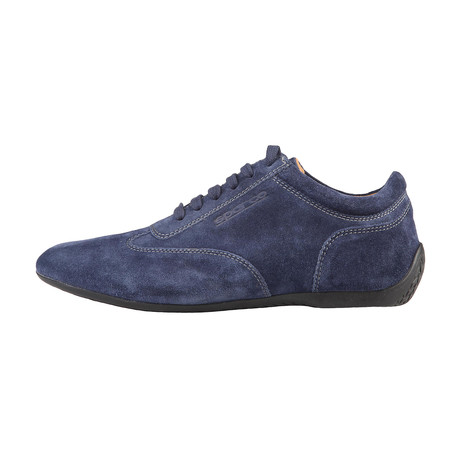 Imola Suede Low-Top Sneaker // Navy Blue (Euro: 39)