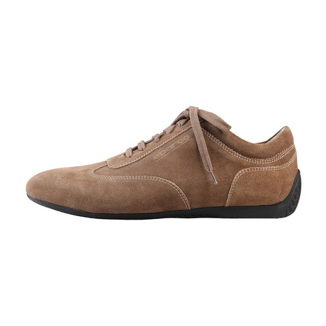 Imola Suede Low-Top Sneaker // Taupe (Euro: 39)