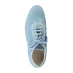 Imola Suede Low-Top Sneaker // Light Blue (Euro: 44)