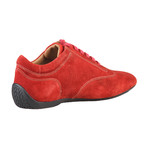 Imola Suede Low-Top Sneaker // Red (Euro: 40)