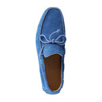 Magny-Kours Suede Loafer // Royal Blue (Euro: 44)